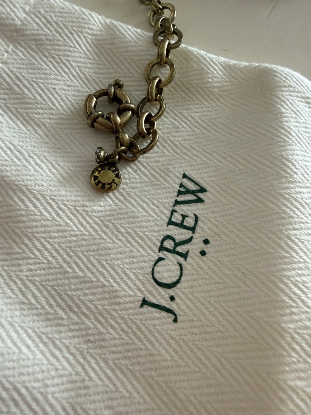 J. Crew Clear Crystal Collar Necklace - Silver - Picture 5 of 6